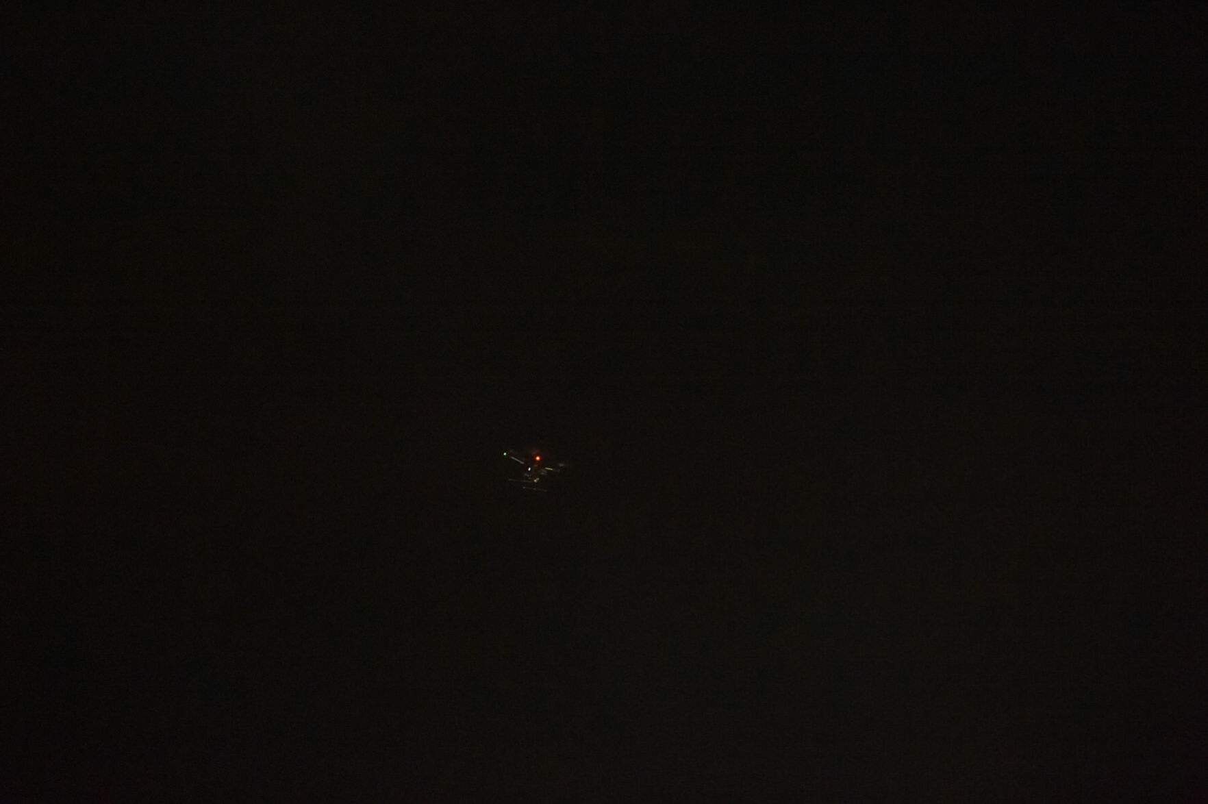 Drone in the sky